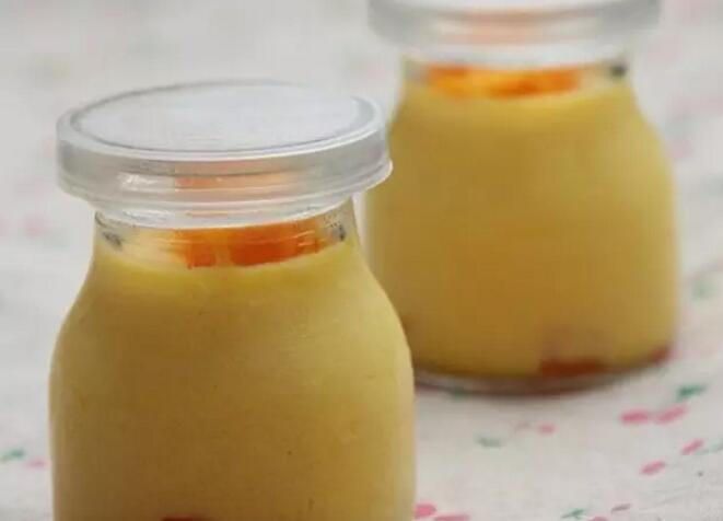 杭州甜品培训学校之芒果布丁的配方和做法